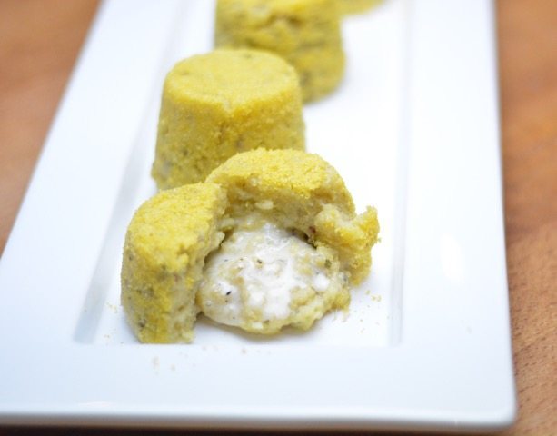 Tortino di polenta dal cuore morbido