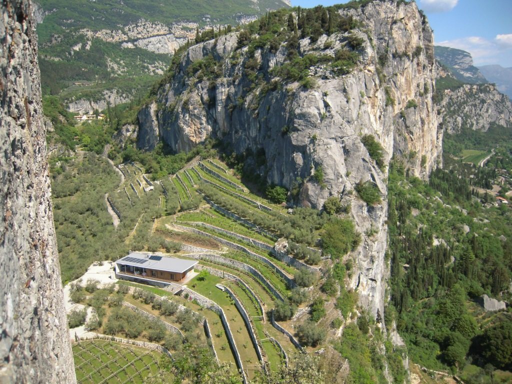 Castello di Arco dall'alto