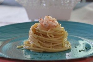 cacio e pepe alla marinara