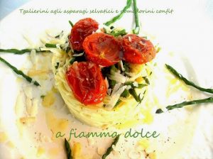 Tagliolini con gli asparagi