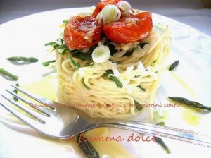 Tagliolini con gli asparagi