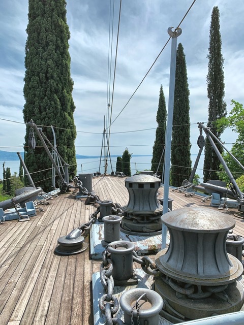 Il Vittoriale degli Italiani: la casa di Gabriele D'Annunzio sul Lago di Garda. 