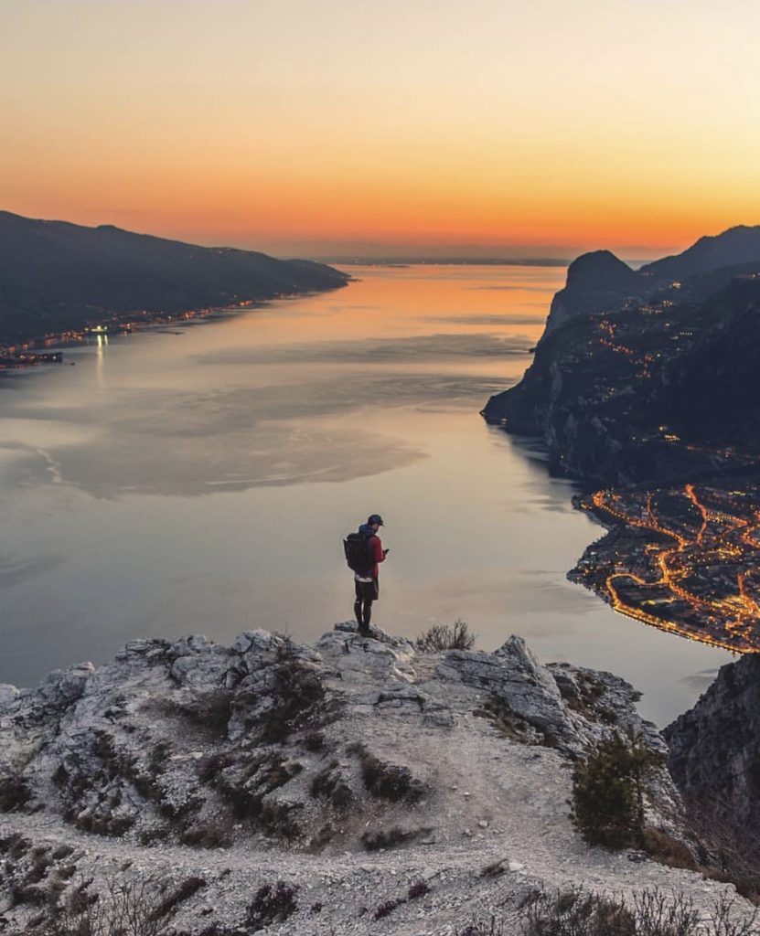 Tramonto sul Lago di Garda