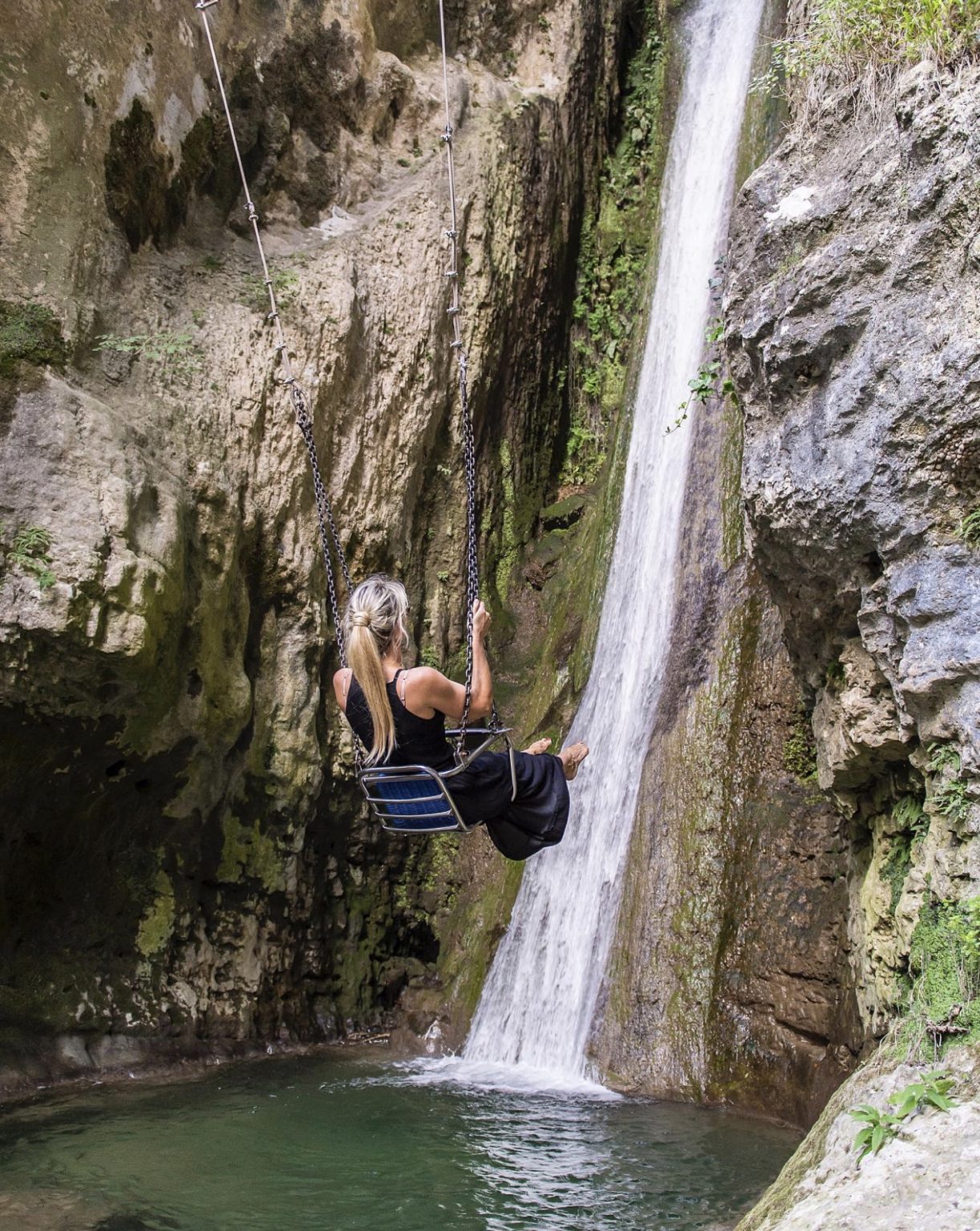 Parco Delle Cascate Di Molina Altalena