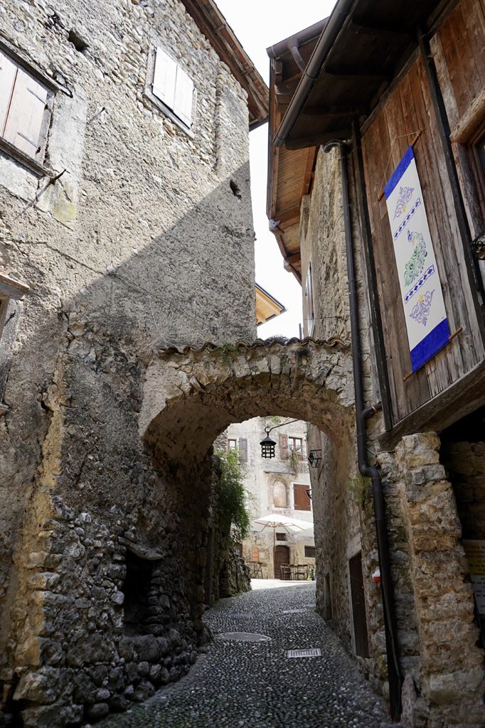 Canale di Tenno: a magical medieval village out of time. 