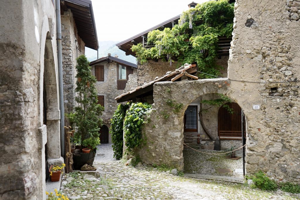 Canale di Tenno: a magical medieval village out of time. 