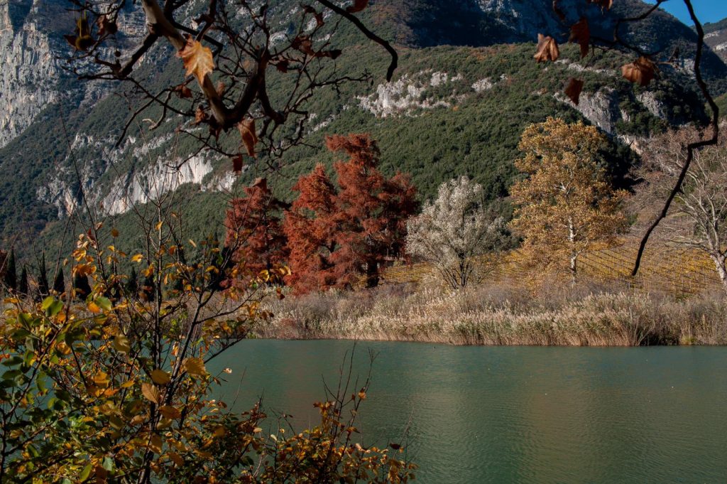 Il Lago di Toblino e Castel Toblino. 