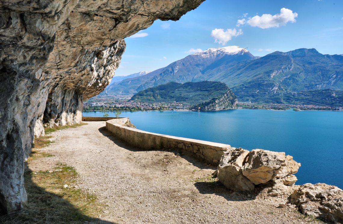 sentiero del ponale Trekking sul Lago di Garda 