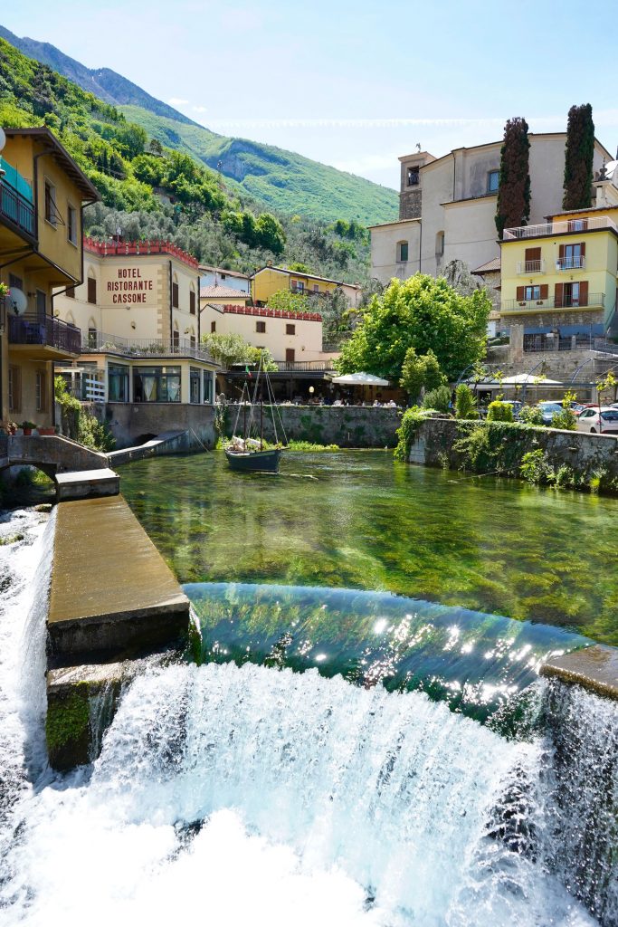 Discovering Cassone, an enchanting village on Lake Garda, which is home to the shortest river in the world. 