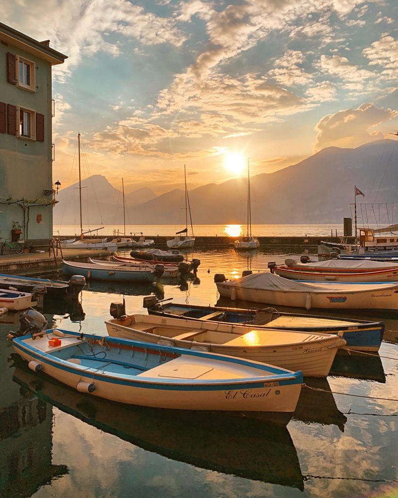 Tramonto sul Lago di Garda
