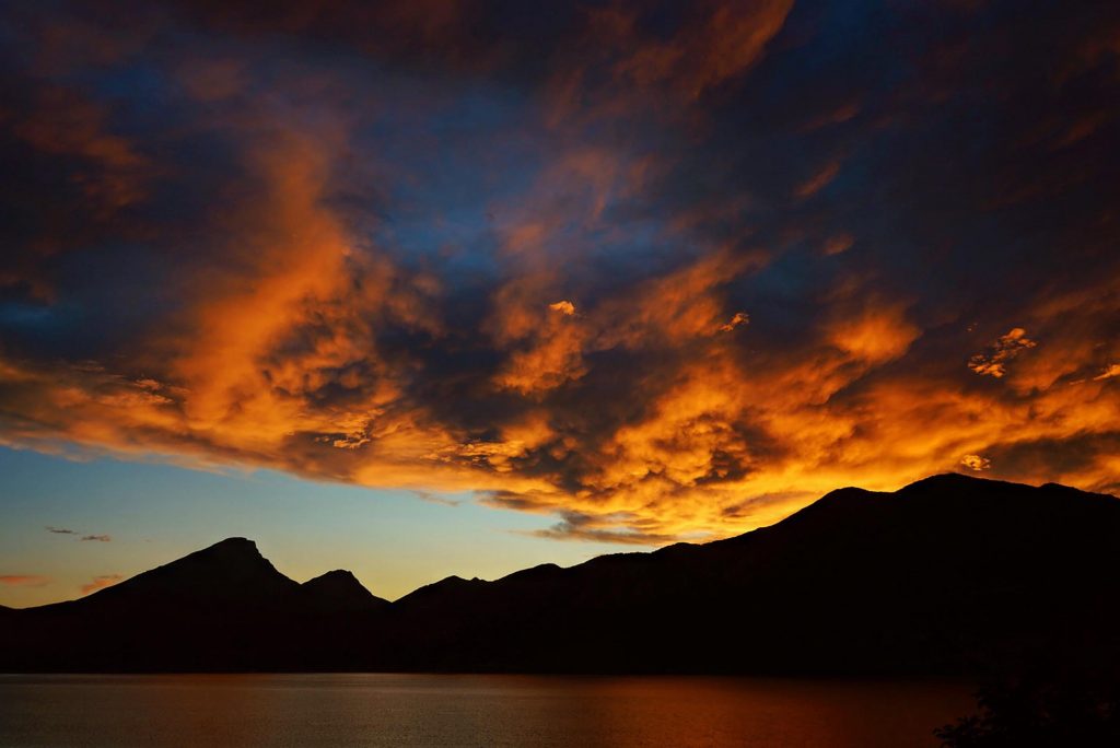 Tramonto sul Lago di Garda