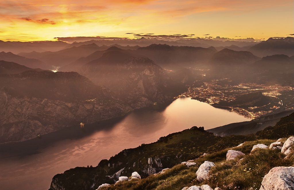 Tramonto sul Lago di Garda