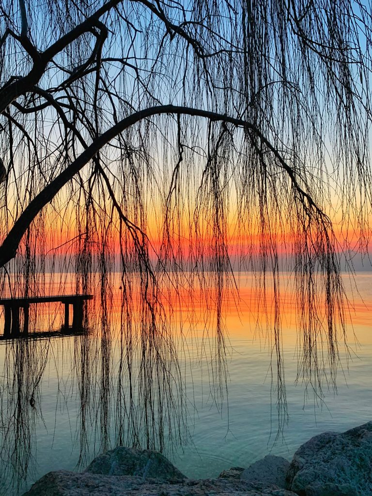 Tramonto sul Lago di Garda