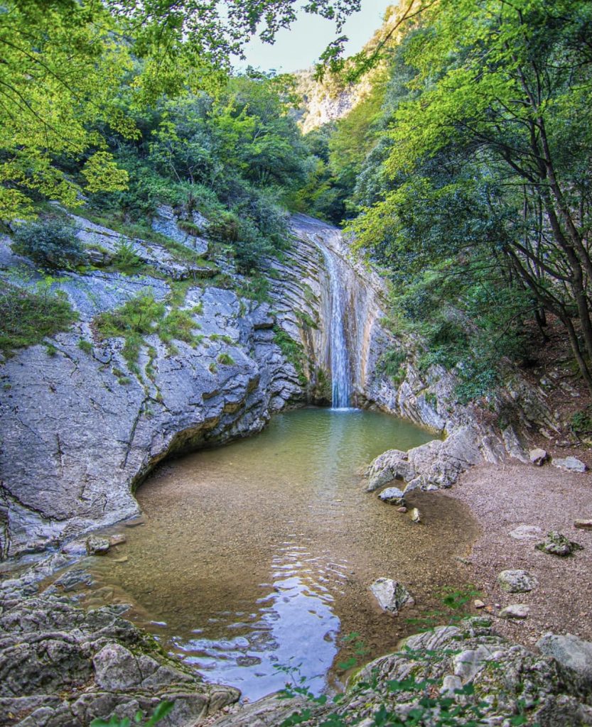 cascate lago di garda - tignale