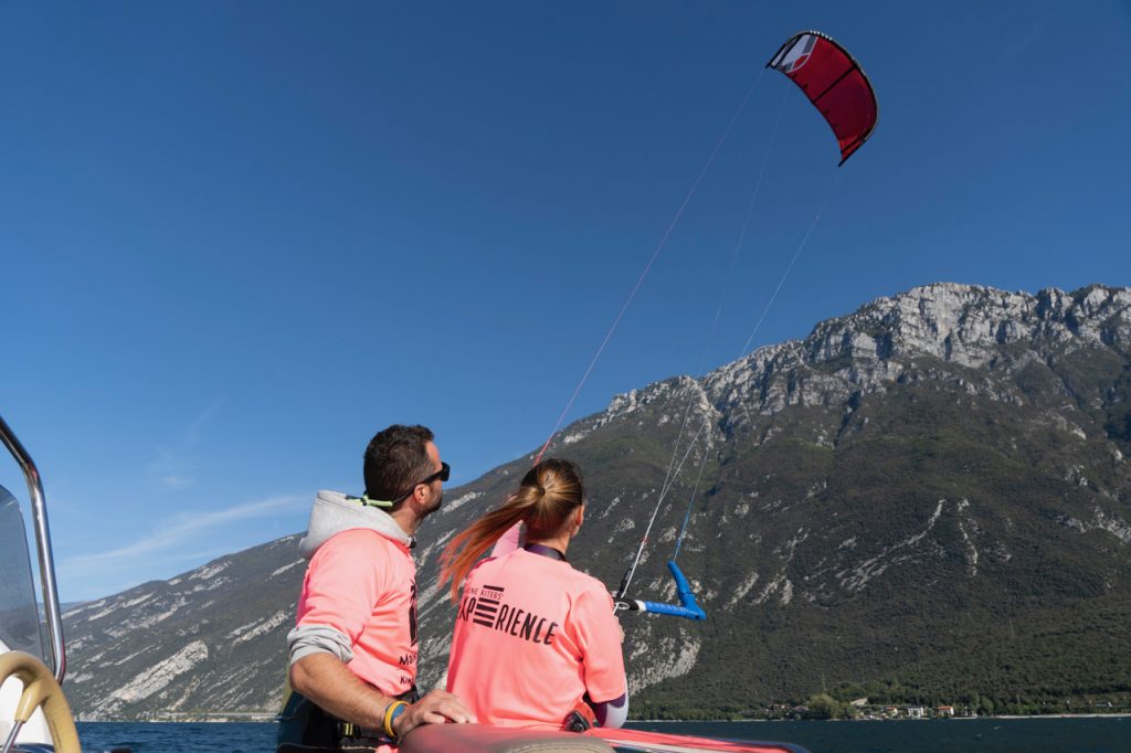 Il Lago di Garda: top spot per il kitesurfing. 