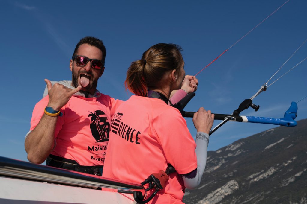 Il Lago di Garda: top spot per il kitesurfing. 