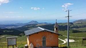 Monte Tomba: vista sul Lago di Garda