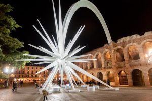 Stella cometa piazza brà verona