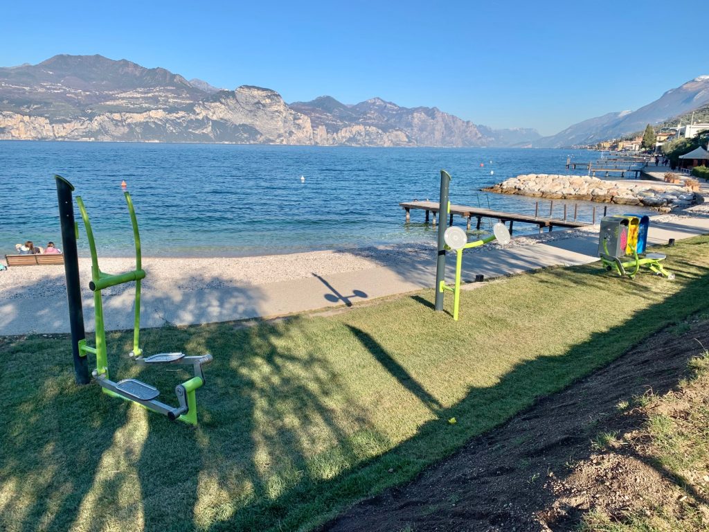 pista ciclopedonale brenzone malcesine
