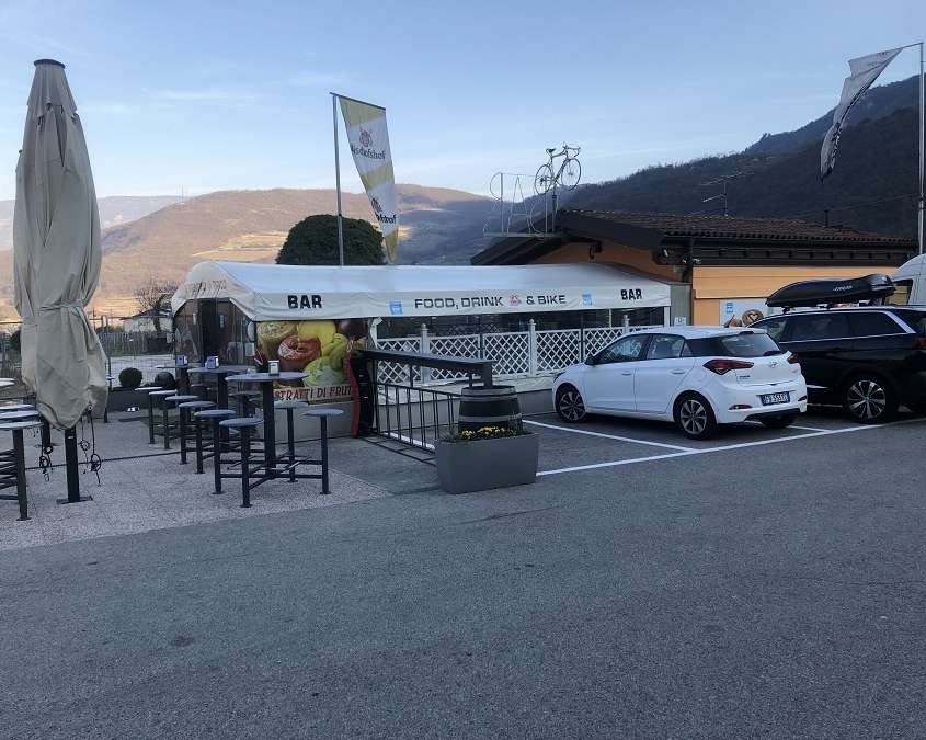 Bar for bikers on Lake Garda - Edition 2022. 