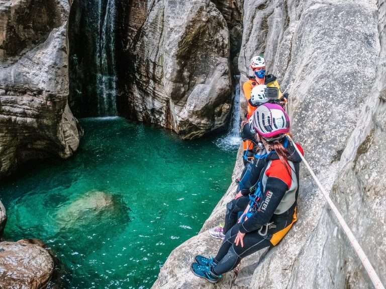 Canyoning sul Lago di Garda