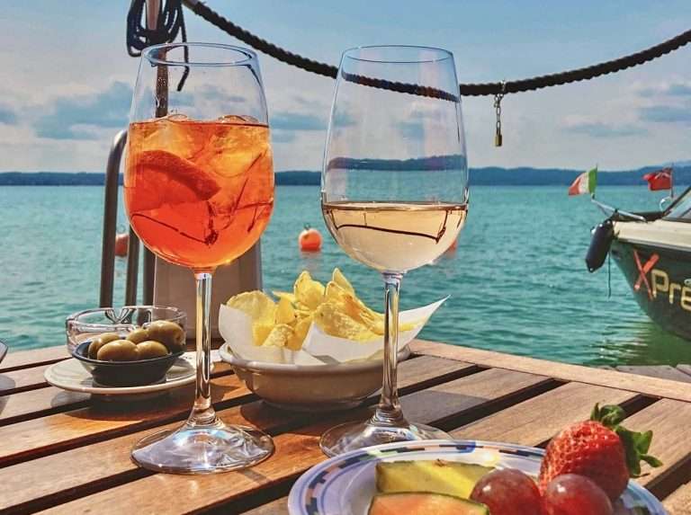 Aperitivo sul Lago di Garda.