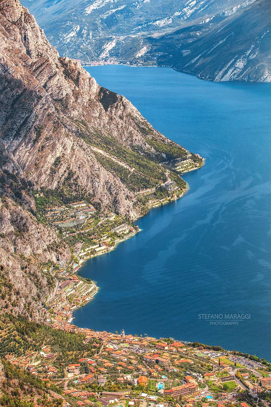 Trekking to Monte Bestone, an incredible view of the upper Lake Garda. 