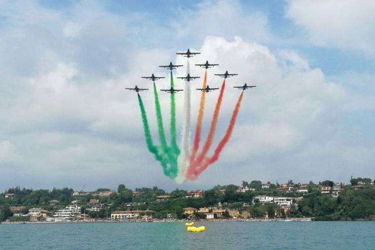 frecce tricolore lago di garda