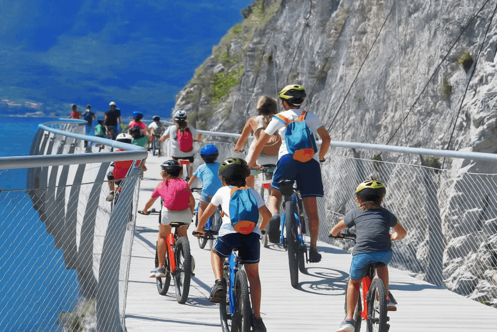 Gardasee Radwege fr Familien: Die besten Touren mit Kindern