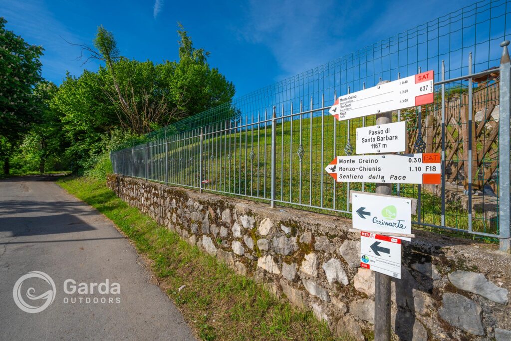 monte creino lake garda
