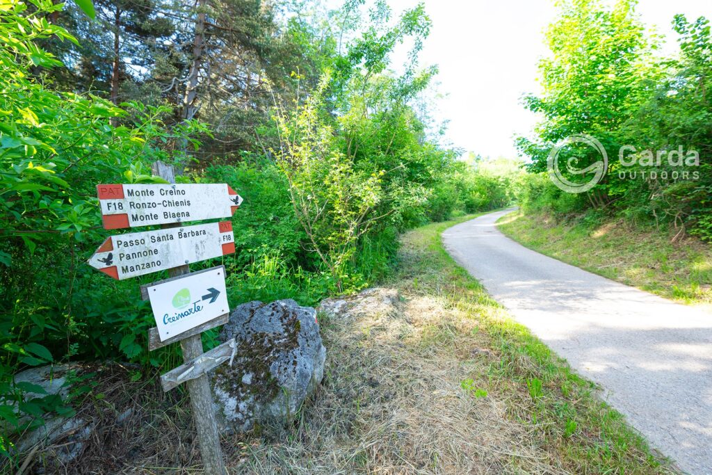 monte creino lake garda