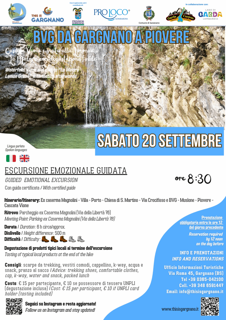 Cosa fare a settembre sul Lago di Garda