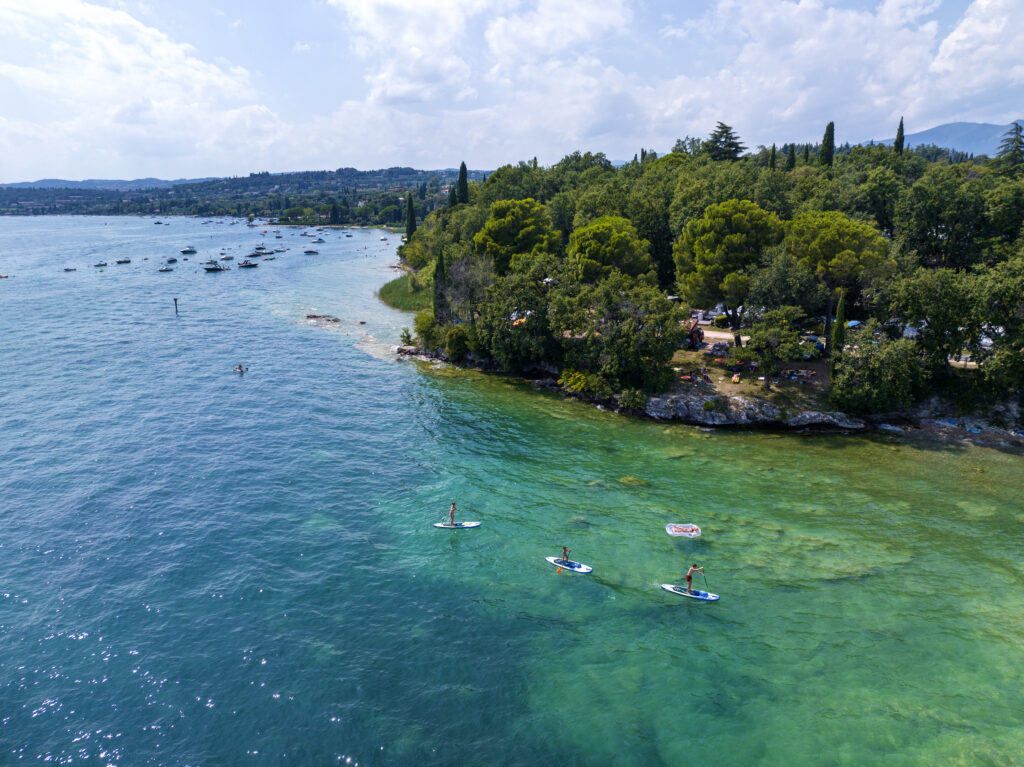 itinerario camper lago di garda