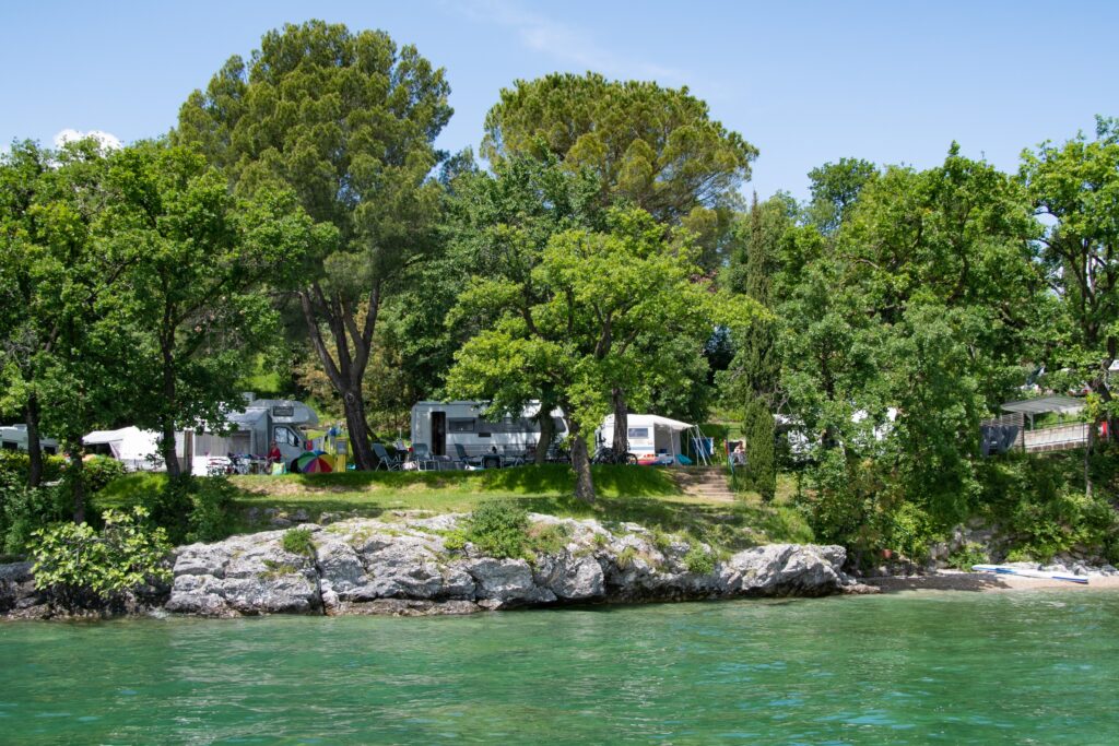 itinerario camper lago di garda