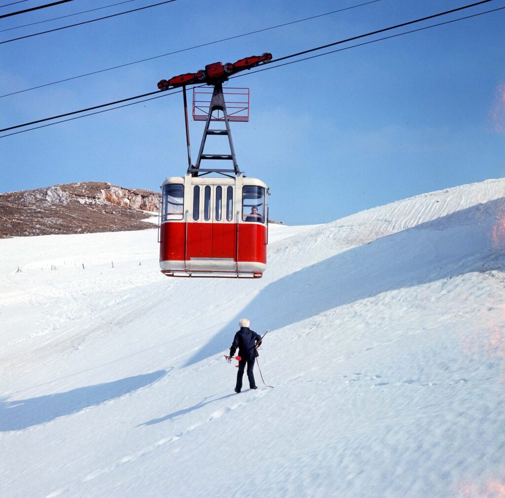 inverno sul monte baldo